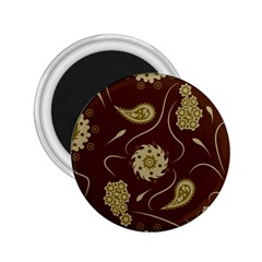 Floral Pattern Paisley Style  2 25  Magnets by Eskimos