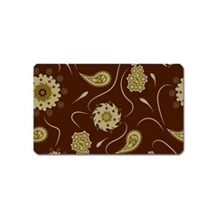 Floral Pattern Paisley Style  Magnet (name Card) by Eskimos