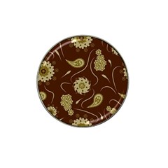 Floral Pattern Paisley Style  Hat Clip Ball Marker by Eskimos