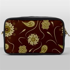 Floral Pattern Paisley Style  Toiletries Bag (one Side) by Eskimos