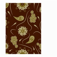 Floral Pattern Paisley Style  Small Garden Flag (two Sides) by Eskimos