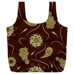 Floral Pattern Paisley Style  Full Print Recycle Bag (xxl) by Eskimos