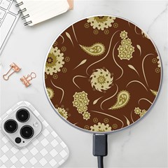 Floral Pattern Paisley Style  Wireless Charger by Eskimos