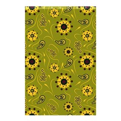 Floral Pattern Paisley Style  Shower Curtain 48  X 72  (small)  by Eskimos