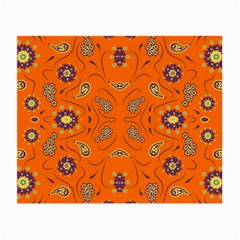 Floral Pattern Paisley Style  Small Glasses Cloth by Eskimos