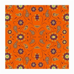 Floral Pattern Paisley Style  Medium Glasses Cloth by Eskimos