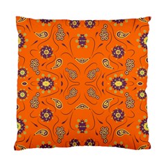 Floral Pattern Paisley Style  Standard Cushion Case (one Side) by Eskimos