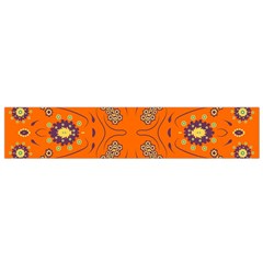 Floral Pattern Paisley Style  Small Flano Scarf by Eskimos