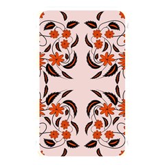 Floral Folk Damask Pattern  Memory Card Reader (rectangular) by Eskimos