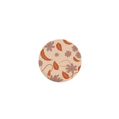 Folk flowers print Floral pattern Ethnic art 1  Mini Buttons