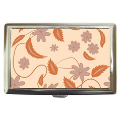 Folk flowers print Floral pattern Ethnic art Cigarette Money Case