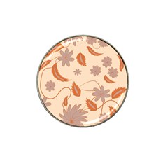 Folk flowers print Floral pattern Ethnic art Hat Clip Ball Marker