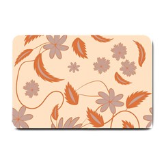 Folk flowers print Floral pattern Ethnic art Small Doormat 