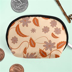 Folk flowers print Floral pattern Ethnic art Accessory Pouch (Medium)