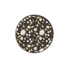 Folk Flowers Print Floral Pattern Ethnic Art Hat Clip Ball Marker (4 Pack) by Eskimos