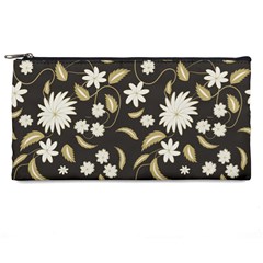 Folk Flowers Print Floral Pattern Ethnic Art Pencil Case by Eskimos