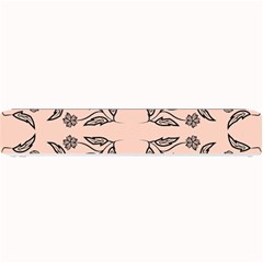 Floral Folk Damask Pattern  Small Bar Mats by Eskimos