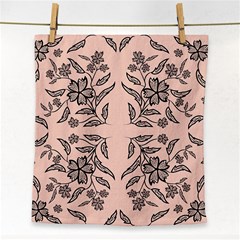 Floral folk damask pattern  Face Towel