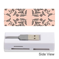 Floral folk damask pattern  Memory Card Reader (Stick)