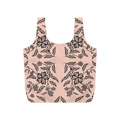 Floral Folk Damask Pattern  Full Print Recycle Bag (s) by Eskimos