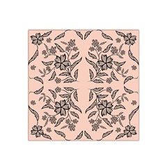 Floral folk damask pattern  Satin Bandana Scarf