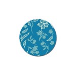 Folk flowers print Floral pattern Ethnic art Golf Ball Marker (10 pack) Front