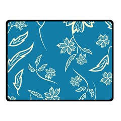 Folk Flowers Print Floral Pattern Ethnic Art Fleece Blanket (small) by Eskimos