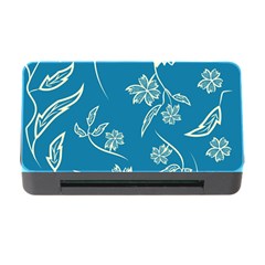 Folk Flowers Print Floral Pattern Ethnic Art Memory Card Reader With Cf by Eskimos