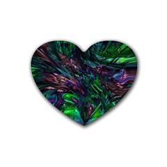 Mara Rubber Coaster (heart) by MRNStudios