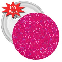 Circle 3  Buttons (100 Pack)  by SychEva