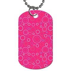 Circle Dog Tag (one Side) by SychEva