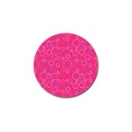 Circle Golf Ball Marker Front