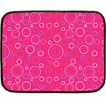 Circle Fleece Blanket (Mini) 35 x27  Blanket