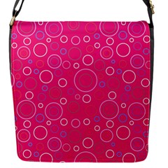 Circle Flap Closure Messenger Bag (s) by SychEva