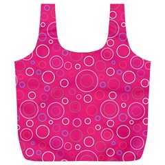 Circle Full Print Recycle Bag (xl) by SychEva