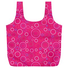 Circle Full Print Recycle Bag (xxl) by SychEva