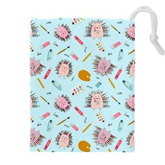 Hedgehogs Artists Drawstring Pouch (4xl) by SychEva