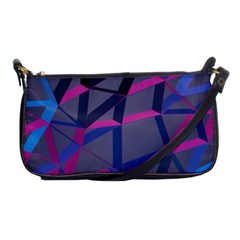 3d Lovely Geo Lines Shoulder Clutch Bag by Uniqued