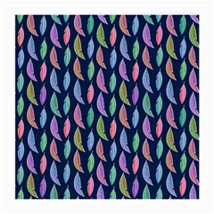 Colorful Feathers Medium Glasses Cloth by SychEva