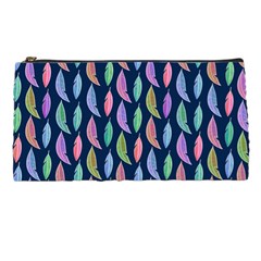 Colorful Feathers Pencil Case by SychEva