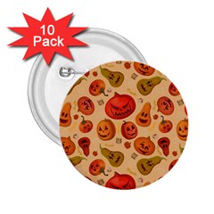 Pumpkin Muzzles 2 25  Buttons (10 Pack)  by SychEva