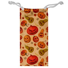 Pumpkin Muzzles Jewelry Bag by SychEva