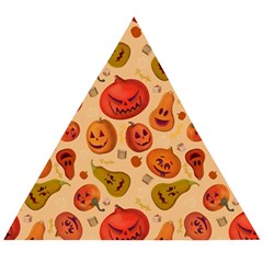 Pumpkin Muzzles Wooden Puzzle Triangle by SychEva