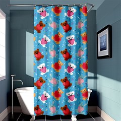 Cute Cats And Bears Shower Curtain 36  X 72  (stall)  by SychEva