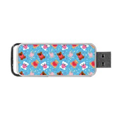 Cute Cats And Bears Portable Usb Flash (two Sides) by SychEva