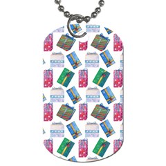 New Year Gifts Dog Tag (two Sides) by SychEva