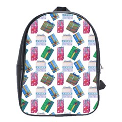 New Year Gifts School Bag (large) by SychEva