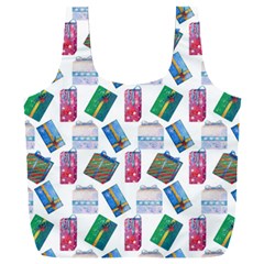 New Year Gifts Full Print Recycle Bag (xxl) by SychEva