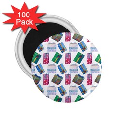 New Year Gifts 2 25  Magnets (100 Pack)  by SychEva