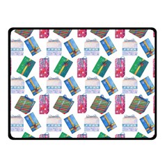 New Year Gifts Double Sided Fleece Blanket (small)  by SychEva